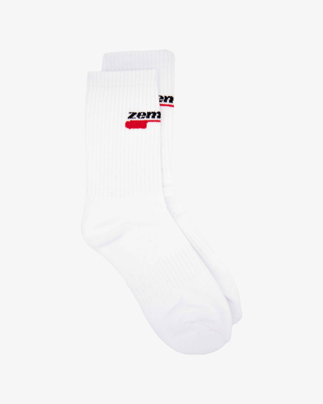 WHITE ZEMENTS SOCKS 'DRIFT LOGO'